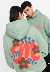 Multiply Apparel Mikina s kapucňou - liiy pad soda washed