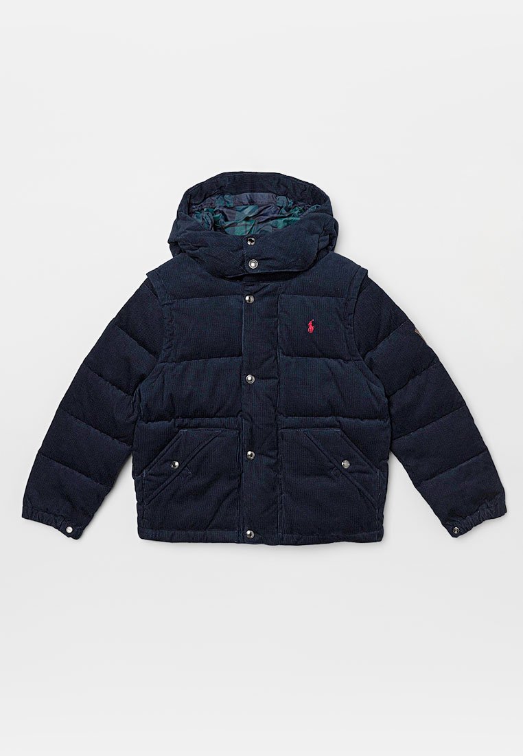 Polo Ralph Lauren Gewatteerde jas donkerblauw