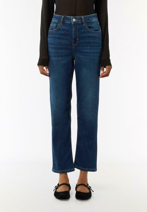TRETCH - Straight leg jeans - dunkelblau