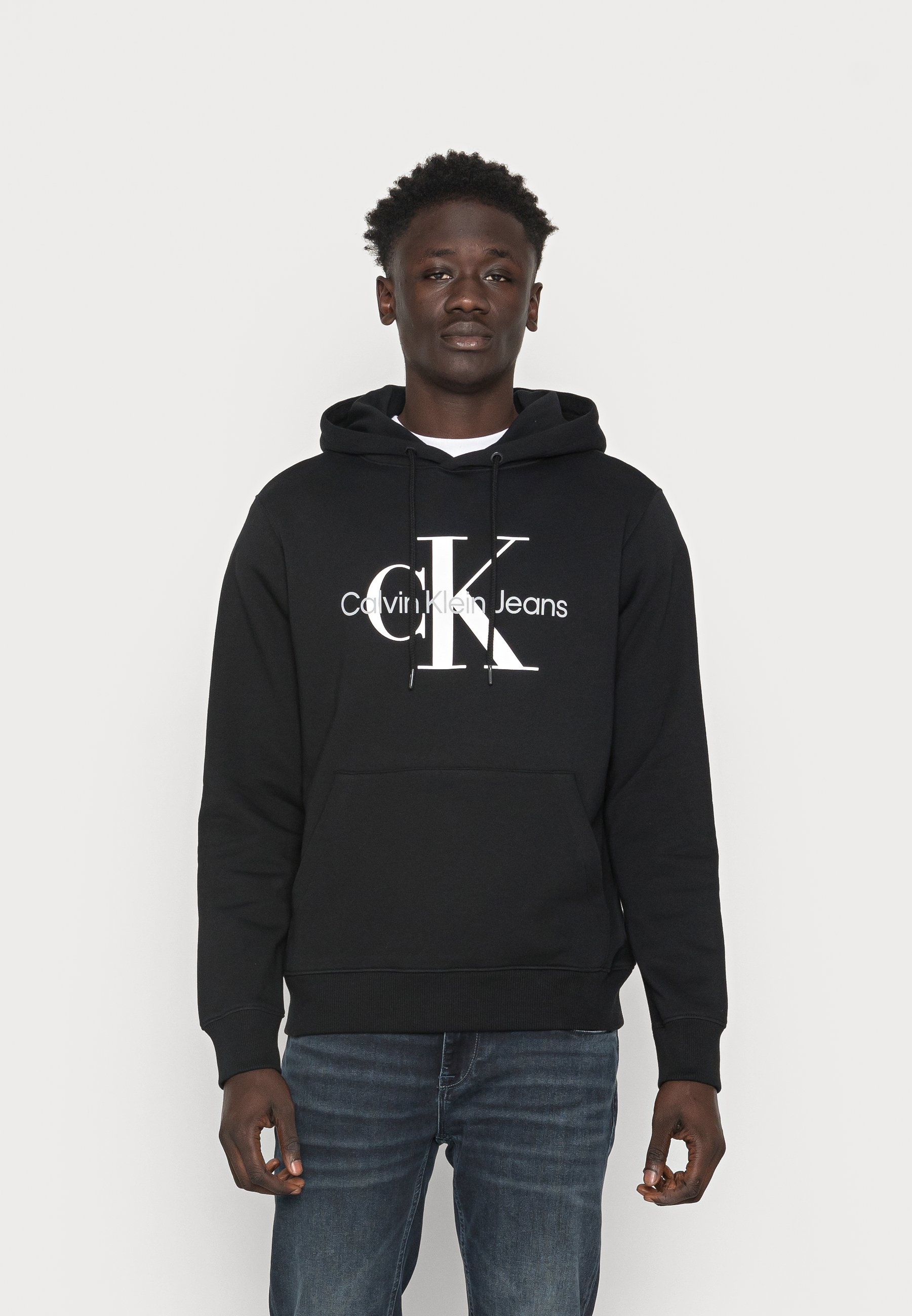 Hoodie Sudadera Capucha Casual para Hombre CALVIN KLEIN Seasonal Monogram  Regular Hoodie