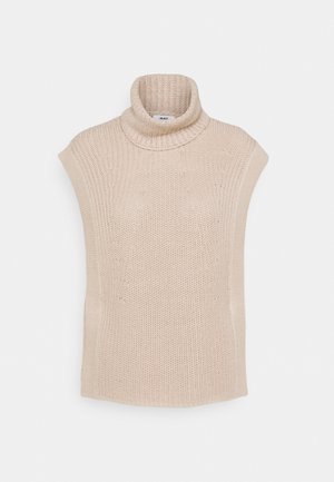 OBJBIRGITHA WAISTCOAT - Jumper - sandshell