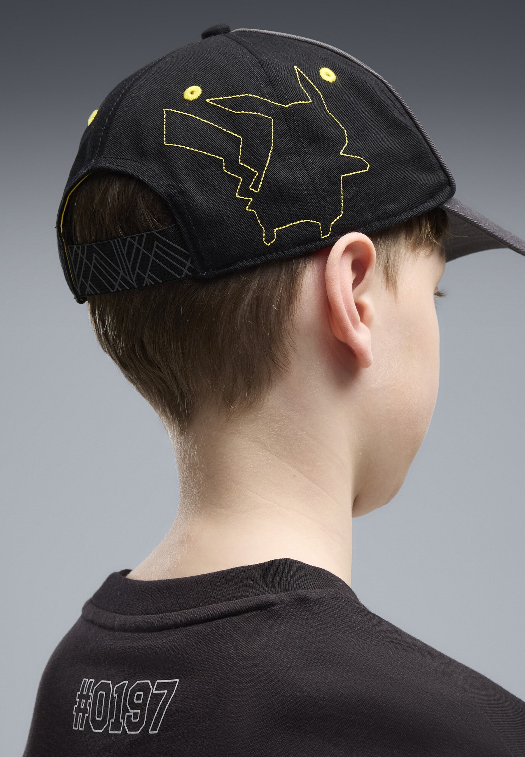 Puma PUMA X POKÉMON DAD CAP UNISEX - Cap - black-strong gray