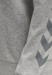 Hummel Felpa con cappuccio - mottled grey