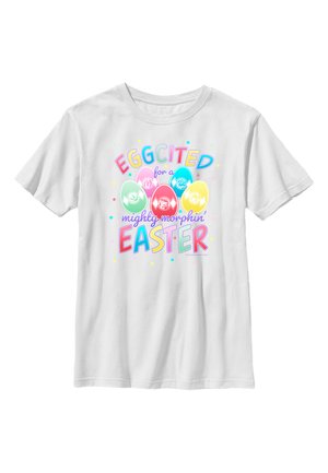 POWER RANGERS EGGCITED - Camiseta estampada - white