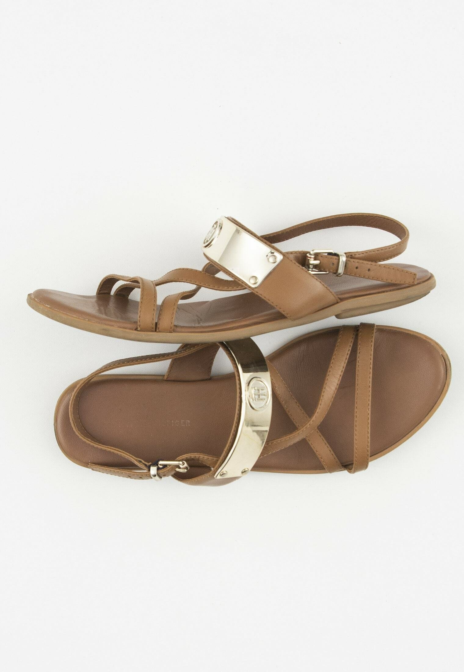 Blauwe TOMMY HILFIGER Sandalen ICONIC ELENA | Omoda