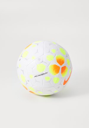 ACADEMY FA25 UNISEX - Futball - white/volt/hyper crimson