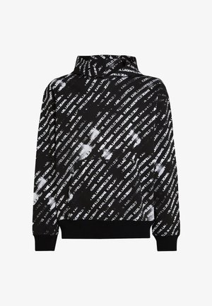 Karl Lagerfeld Jeans, KLJ RELAXED AOP HOODIE - Φούτερ με κουκούλα - klj ombre logo