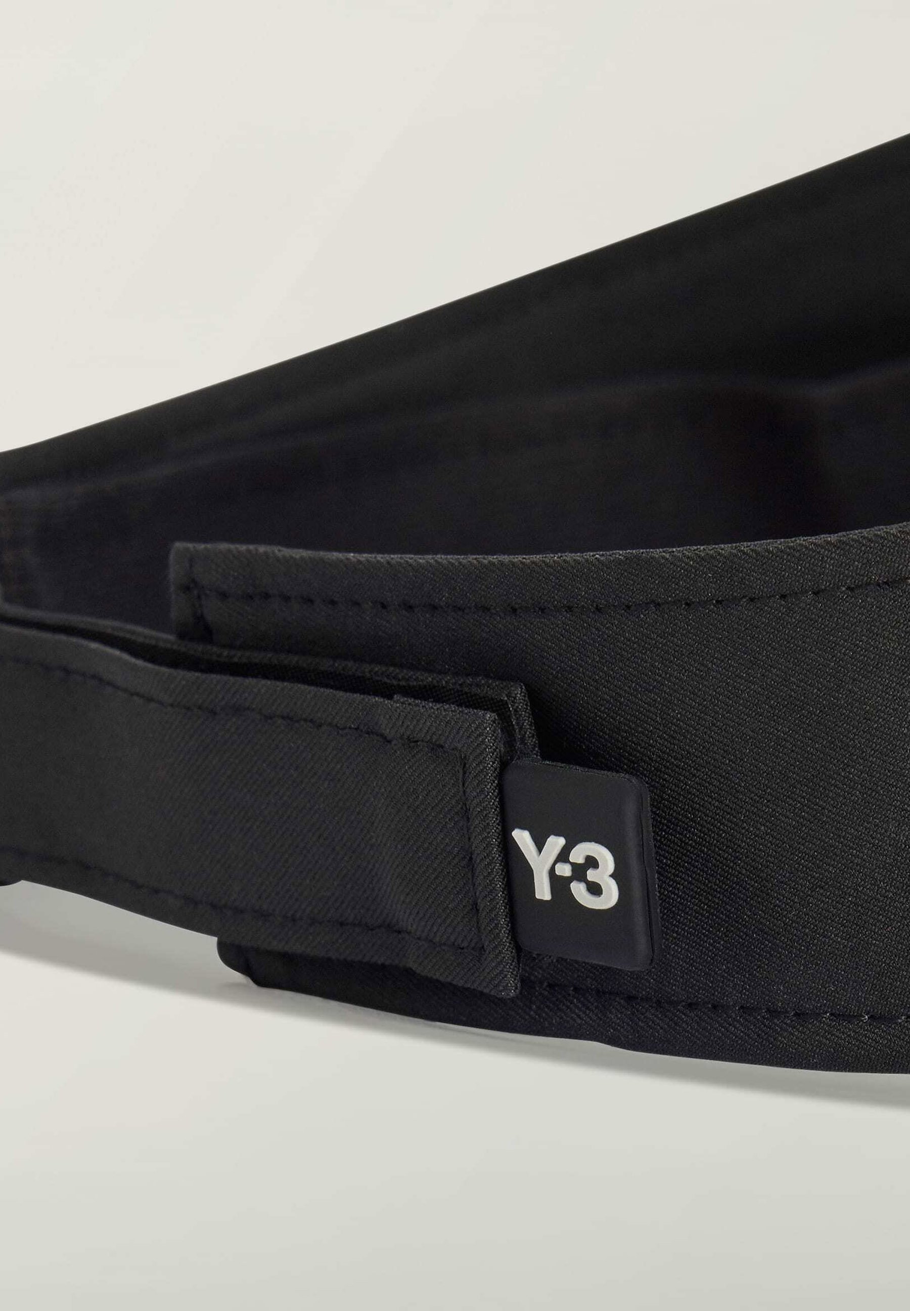 Y-3 TENNIS CLIMACOOL VISOR - Pet - black orbit grey/zwart - Zalando.nl