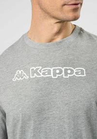 Kappa 3-PACK - T-shirt print - blue grey md melange black