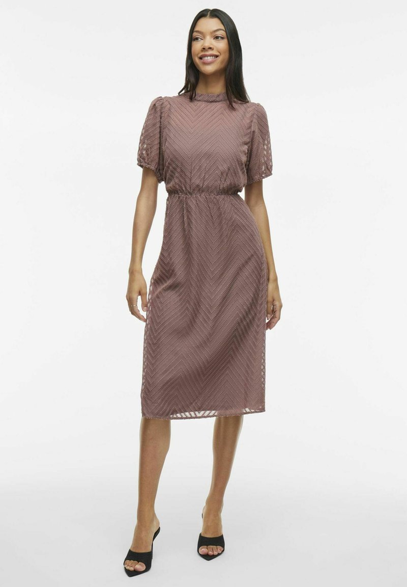 VILA KURZARM - Robe de jour - twilight mauve
