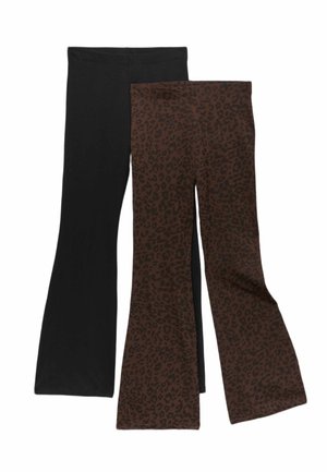 Marks & Spencer, 2 PACK  - Leggings - Trousers - black mix