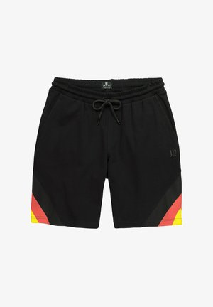 JP1880, JAY-PI BERMUDA SHORTS, FITNESS, ELASTICATED WAISTBAND, UP TO 8XL - Verryttelyhousut - black