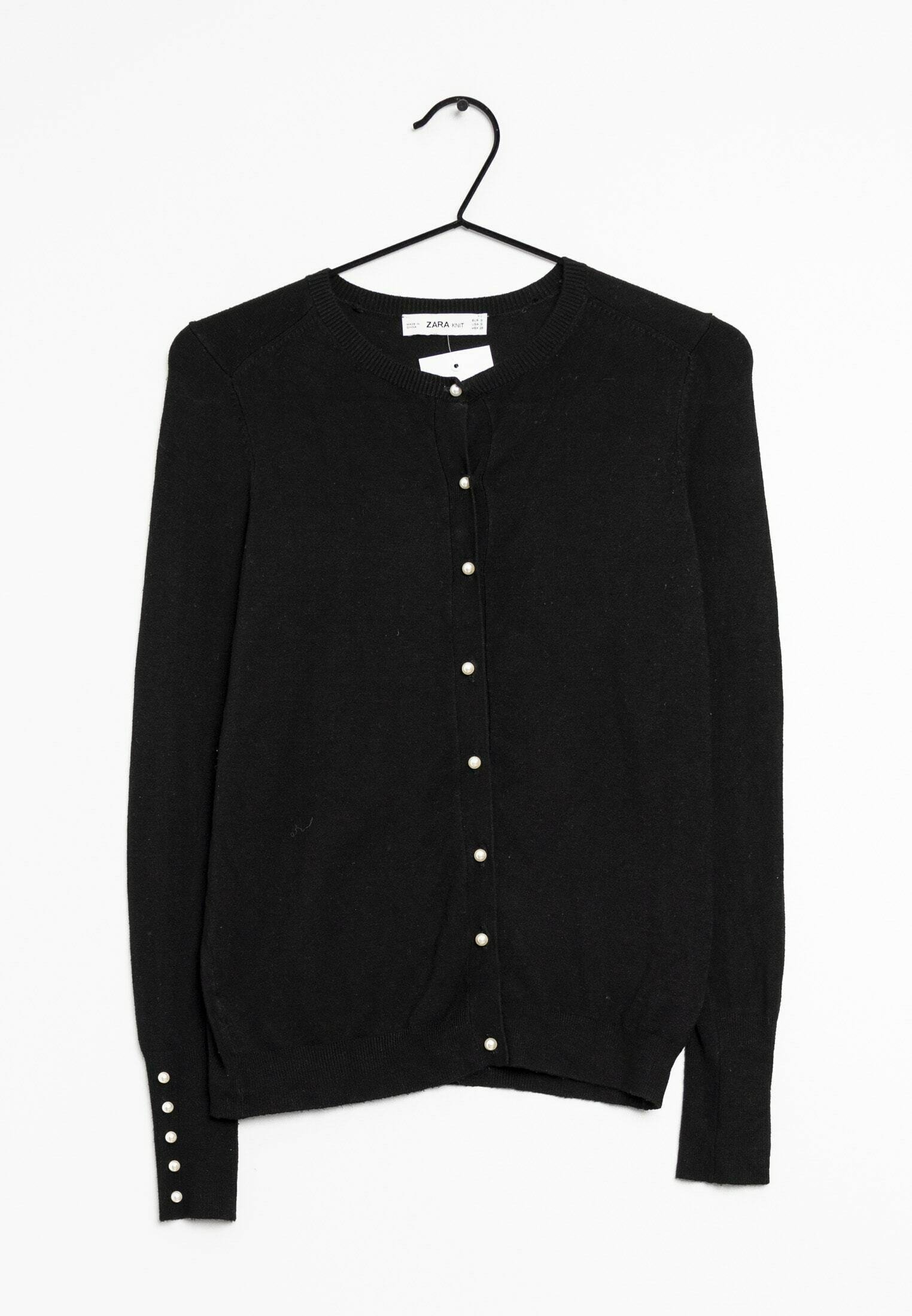 Strickjacke Black Zara Strickjacke Schwarz Zara Strickjacke Black