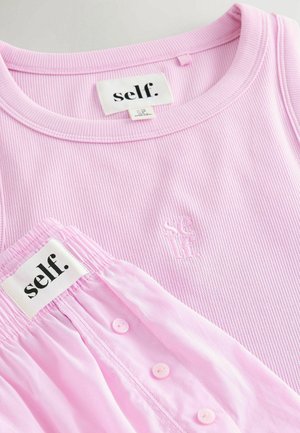 Self. REGULAR FIT - SET - Nattøj sæt - pink