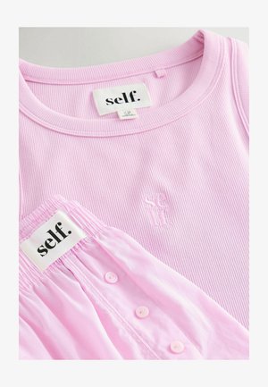 Self. REGULAR FIT - SET - Nachtwäsche Set - pink