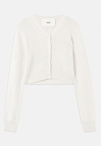 CROPPED CARDIGAN - Kardigán - off-white