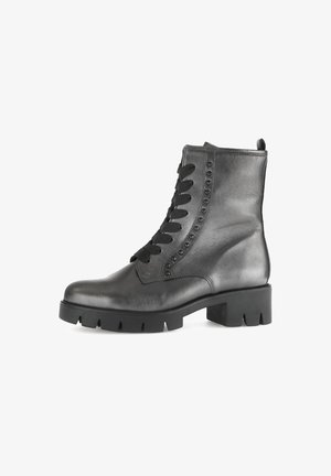 Gabor, Casual lace-ups - antiksilber(schw.m