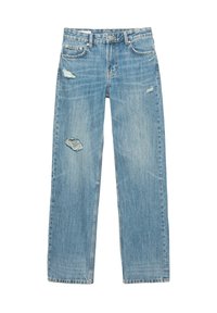 MID-WAIST - Jeans a sigaretta - light blue