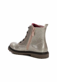 XTI Botines con cordones - beige