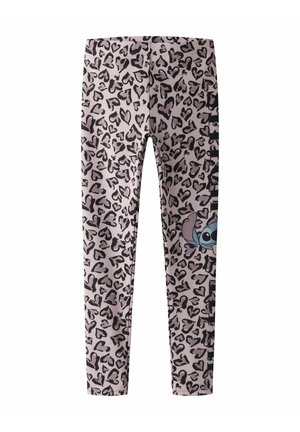 NKFJIXURA STITCH - Leggings - burnished lilac