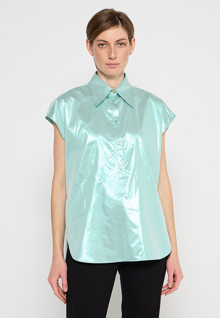 pinko Overhemdblouse groen pinko Overhemdblouse groen