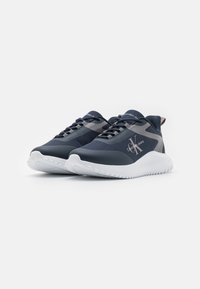 Calvin Klein Jeans RUNNER LACE  - Tossud - navy/black/white