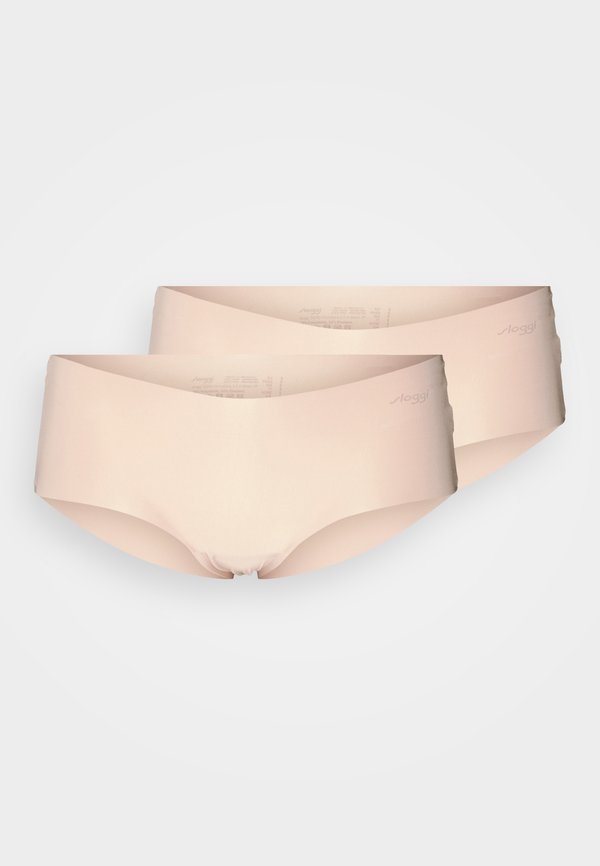 SHORT 2 PACK - Pants - tan2