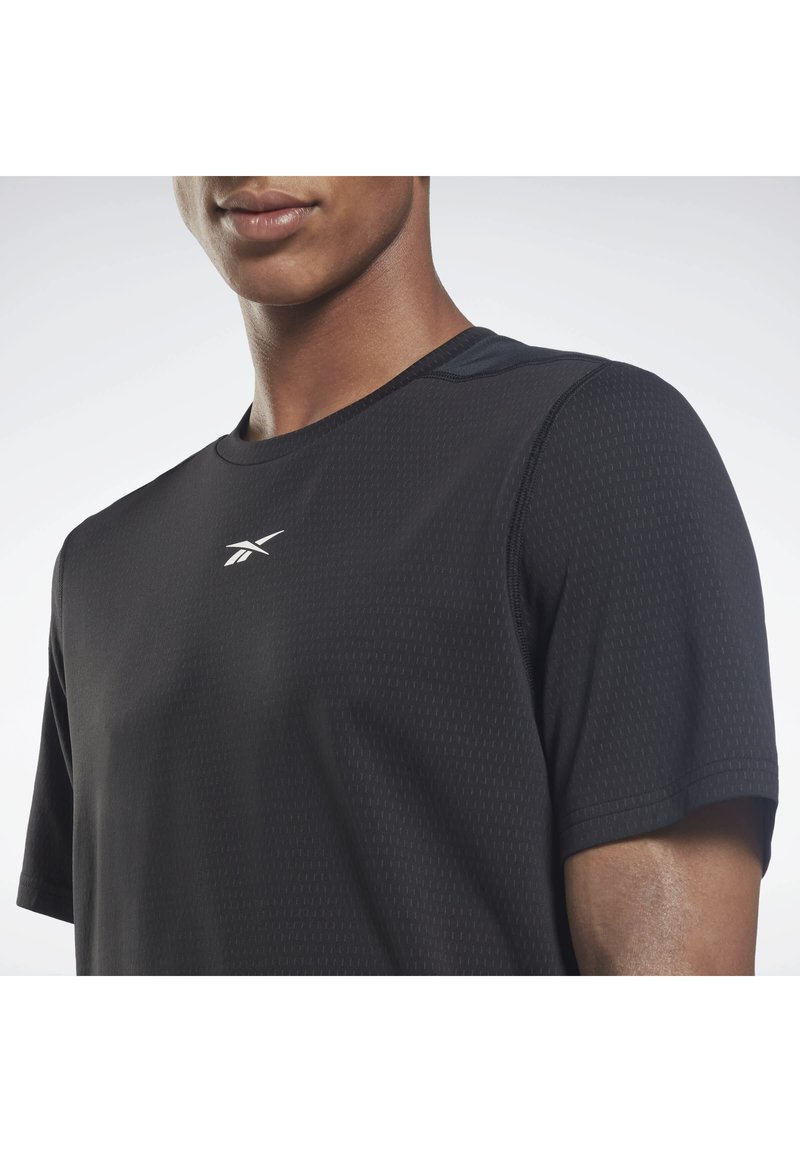 Herren Shirts | Reebok T-Shirt print black/schwarz - ZT01623 Herren Shirts | Reebok T-Shirt print black/schwarz - ZT01623