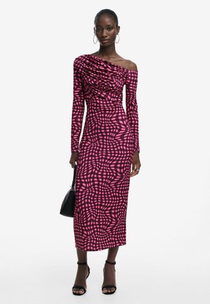 Desigual Laisvo kirpimo suknelė - red