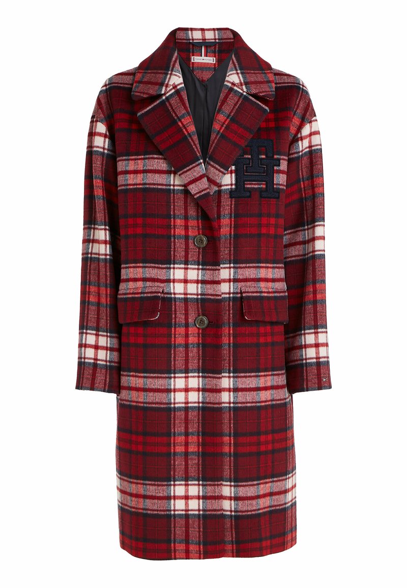Tommy Hilfiger Curve Mantel rood