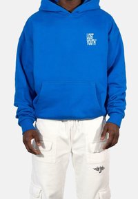 Lost Youth Mikina s kapucí - blue