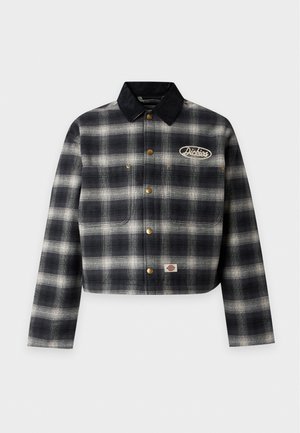 Dickies, TAYLOR FLANNEL JACKET - Veste mi-saison - black