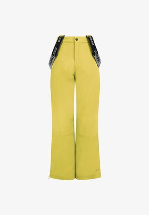 SPIKETY JR - Sniego kelnės - lime splash