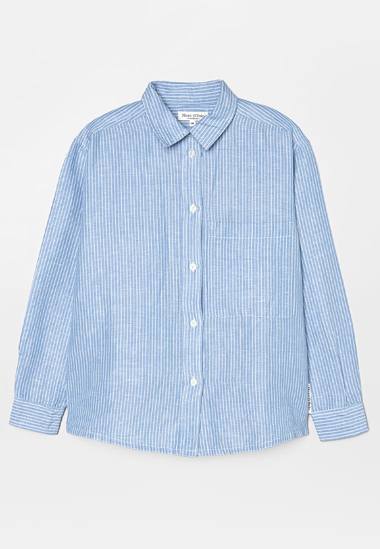 Marc O’Polo Junior Overhemdblouse blauw Marc O’Polo Junior Overhemdblouse blauw