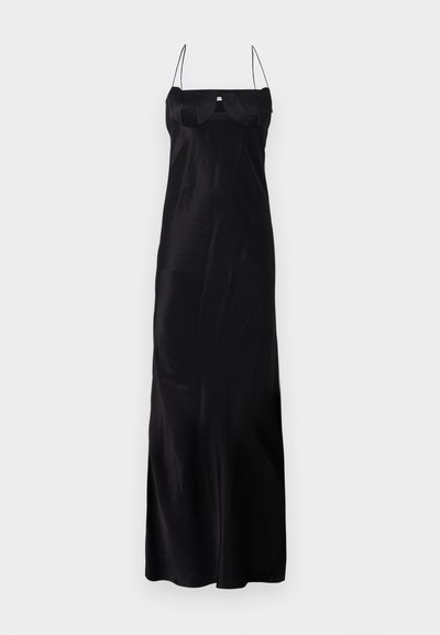 Anna October TULIP MAXI DRESS - Galajurk - black