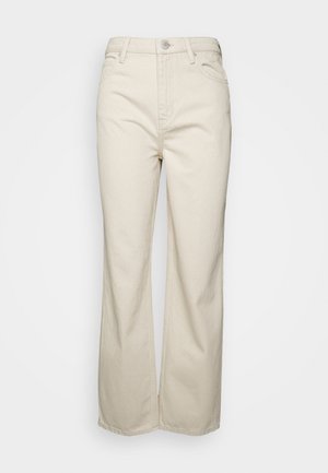Straight leg jeans - sand