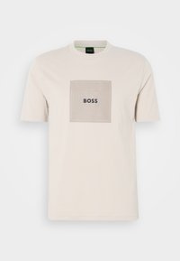 TEE LOGO - Trükipildiga T-särk - open beige