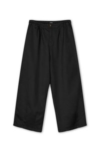 PANT DANDY WIDE LEG UNISEX - Stoffhose - black