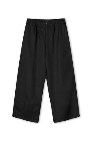 Kaotiko PANT DANDY WIDE LEG UNISEX - Trousers - black