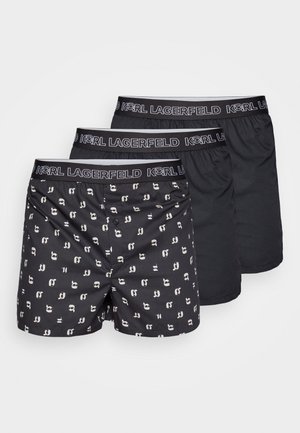 IKON BOXER (PACK OF 3) - Caleçon - black/ikonik black