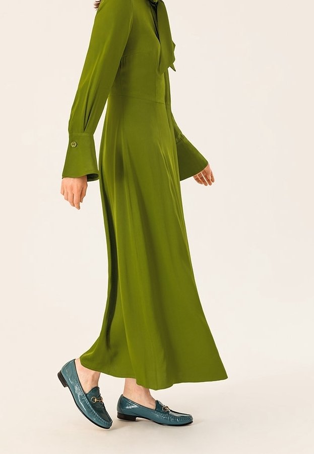 ivy and oak green dress Maxi - Costume Dresses