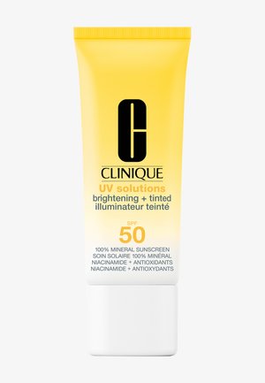Clinique, UV SOLUTIONS BRIGHTENING TINTED SUNSCREEN SPF50 - Sun protection