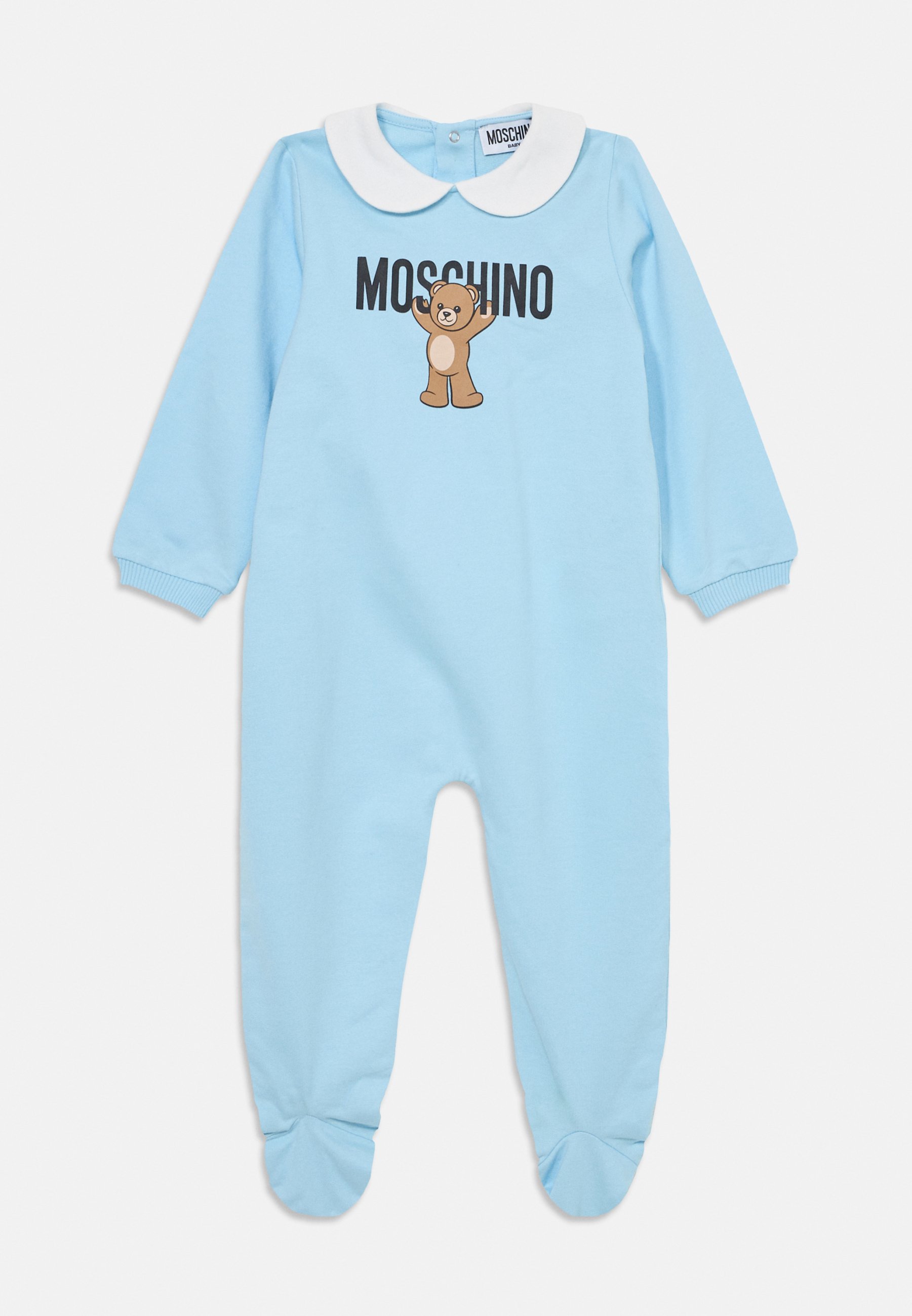 MOSCHINO UNISEX Tutina baby sky blue/celeste