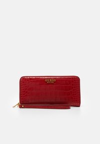 Guess - LAUREL LARGE ZIP AROUND - Monedero - garnet Imagen en miniatura 1