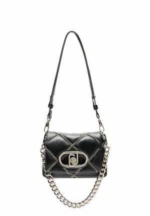 WITH CHAINS - Geantă de mână - black