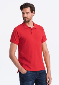 Ombre Poloshirts - red
