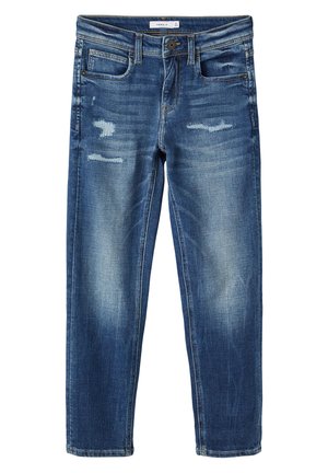 NKMCHRIS PANT  - Slim fit jeans - blue denim