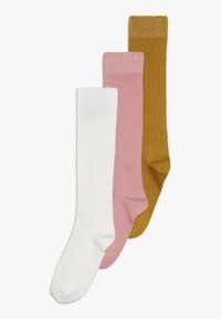 Ewers - KNEEHIGH 3 PACK UNISEX - Calcetines hasta la rodilla - creme/altrosa/honig Imagen en miniatura 1