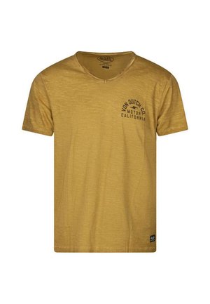 Von Dutch T-shirt imprimé - jaune