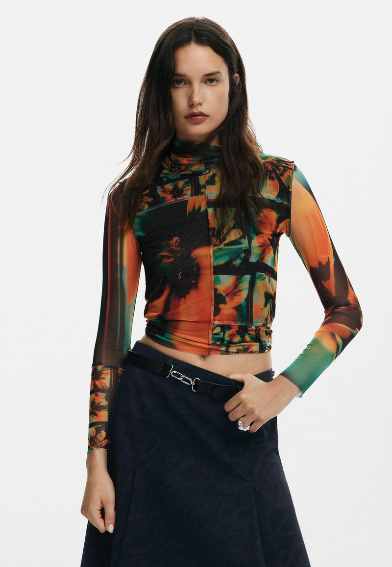 Desigual PRINTED - Pusero - orange
